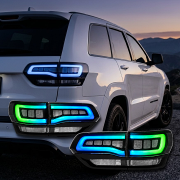Lighting Trendz 2014-2021 Jeep Grand Cherokee WK2 Flow Series Pre-Built MHF Tail Lights